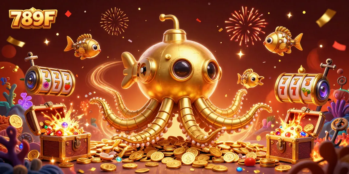Experience the thrill of gaming with 789F's imaginative underwater casino adventure, packed with treasures.