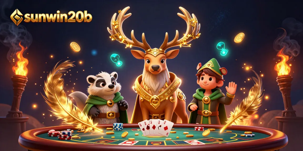 Experience thrilling gameplay at sunwin20b with colorful characters and immersive casino elements.